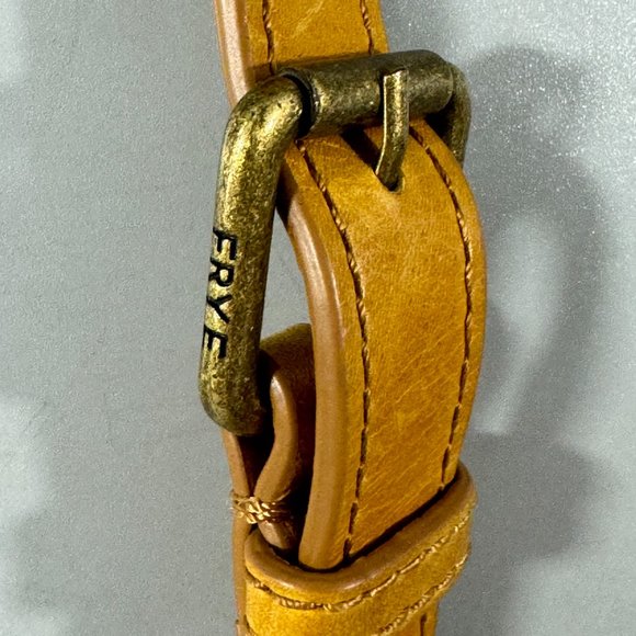 FRYE Women's Melissa Zip Crossbody Bag, Mustard - Picture 9 of 16